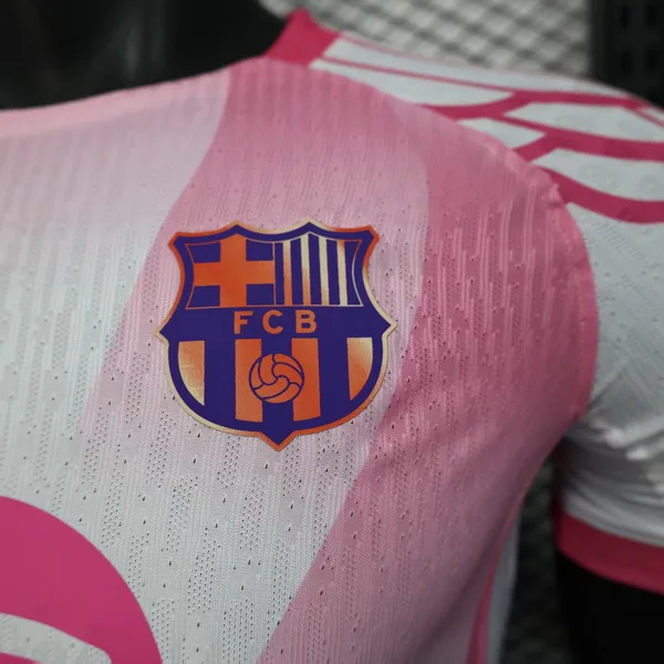 FC Barcelona Camiseta Edición Jugadores 2025 2026 Especial Rosa - Camiseta Barcelona | 7camisetas