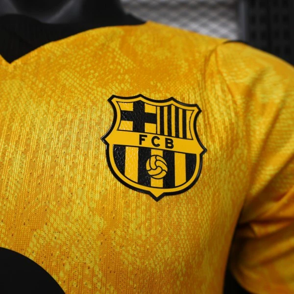 FC Barcelona Camiseta Edición Jugadores 2026 2027 Especial Amarilla - Camiseta Barcelona | 7camisetas