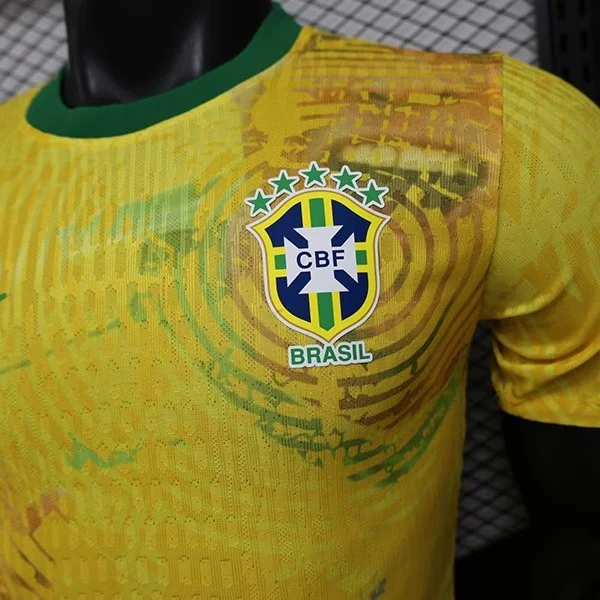 Brasil Camiseta Edición Jugadores 2026 Especial Amarilla - Camiseta Brasil | 7camisetas