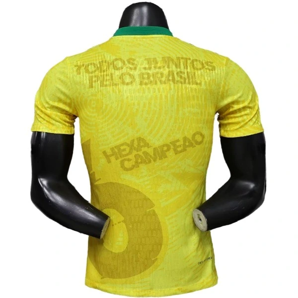 Brasil Camiseta Edición Jugadores 2026 Especial Amarilla - Camiseta Brasil | 7camisetas