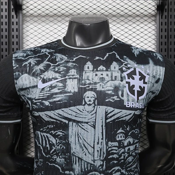 Brasil Camiseta Edición Jugadores 2026 Especial Negra - Camiseta Brasil | 7camisetas