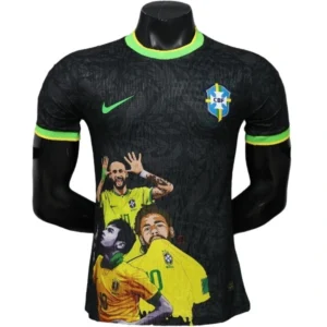 Brasil Camiseta Edición Jugadores 2026 Especial Negra - Camiseta Brasil | 7camisetas