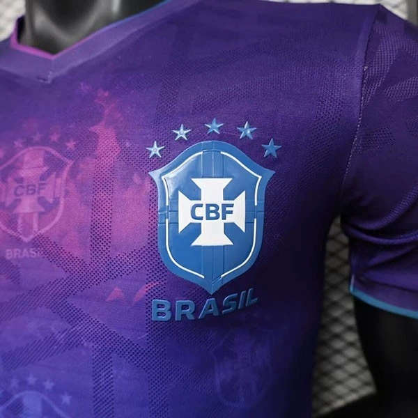 Brasil Camiseta Edición Jugadores 2026 Especial Púrpura - Camiseta Brasil | 7camisetas