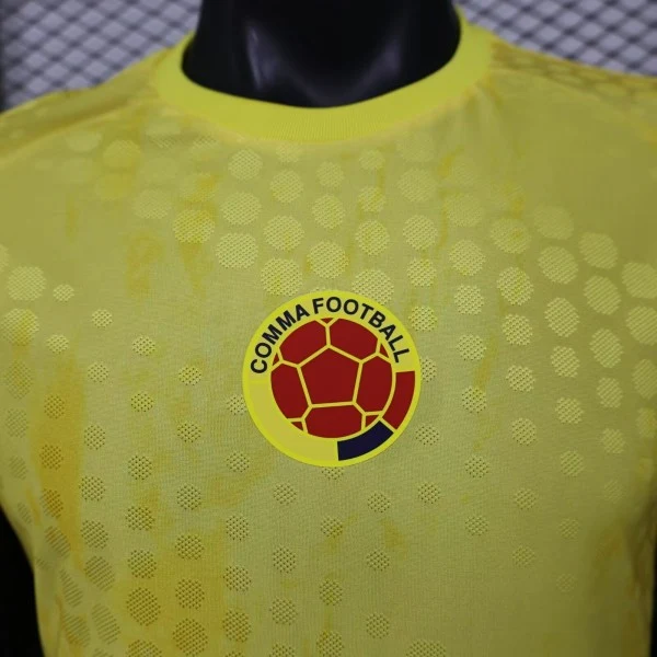 Colombia Camiseta Edición Jugadores 2026 Especial Amarilla - Camiseta Colombia | 7camisetas