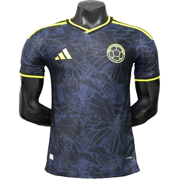 Especial Jugadores Camiseta Colombia 2026 Negro Amarillo Colombia Camiseta Edición Jugadores 2026 Especial Negra - Camiseta Colombia | 7camisetas