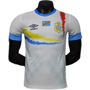 Congo Camiseta Edición Jugadores 2026 Especial Blanca - Camiseta Congo Mundial 2026 | 7camisetas