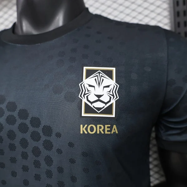 Corea Camiseta Edición Jugadores 2026 Especial Negra - Camiseta Corea Mundial 2026 | 7camisetas