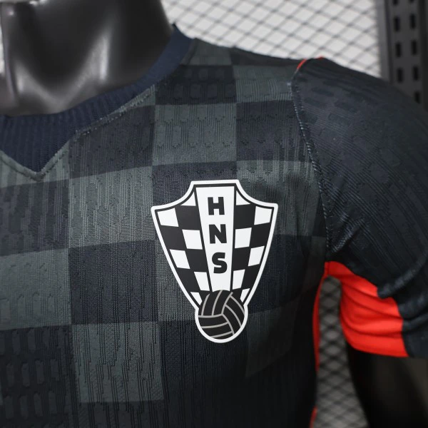 Croacia Camiseta Edición Jugadores 2026 Especial Negra - Camiseta Croacia Mundial 2026 | 7camisetas