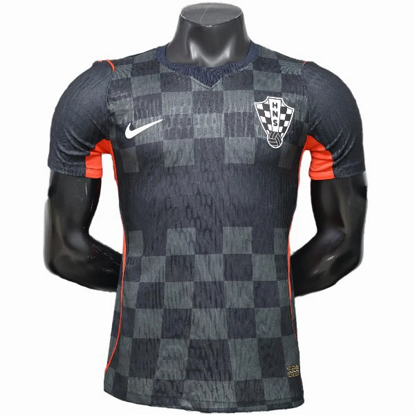 Especial Jugadores Camiseta Croacia 2026 Negro Croacia Camiseta Edición Jugadores 2026 Especial Negra - Camiseta Croacia Mundial 2026 | 7camisetas
