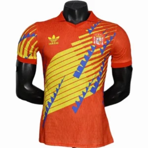 España Camiseta Edición Jugadores 2026 Especial Naranja - Camiseta España | 7camisetas