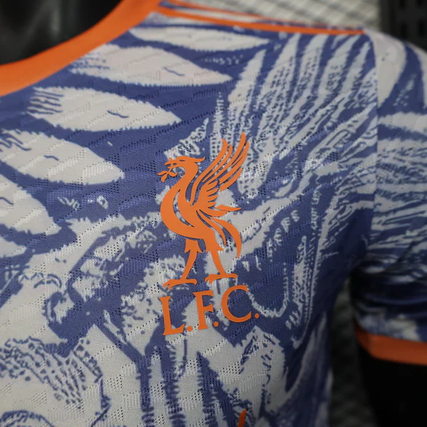Liverpool Camiseta Edición Jugadores 2025 2026 Especial Azul - Camiseta Liverpool | 7camisetas
