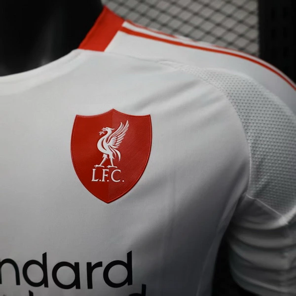 Liverpool Camiseta Edición Jugadores 2025 2026 Especial Blanca - Camiseta Liverpool | 7camisetas