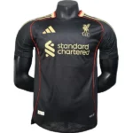 Liverpool Camiseta Edición Jugadores 2025 2026 Especial Negra - Camiseta Liverpool | 7camisetas
