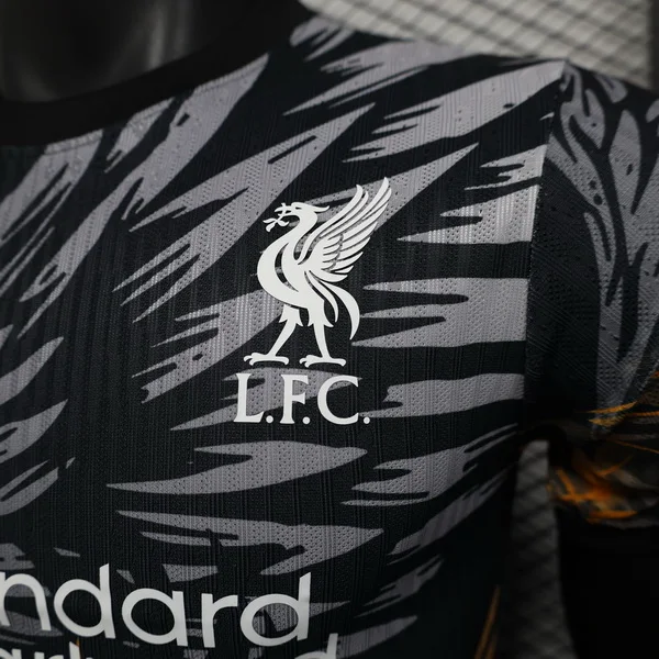 Liverpool Camiseta Edición Jugadores 2025 2026 Especial Negra - Camiseta Liverpool | 7camisetas
