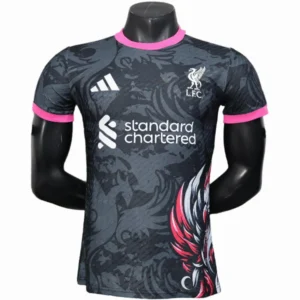 Liverpool Camiseta Edición Jugadores 2025 2026 Especial Negra - Camiseta Liverpool | 7camisetas