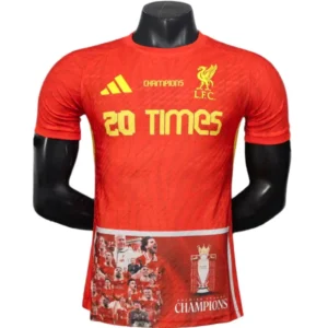 Liverpool Camiseta Edición Jugadores 2025 2026 Especial Roja - Camiseta Liverpool | 7camisetas