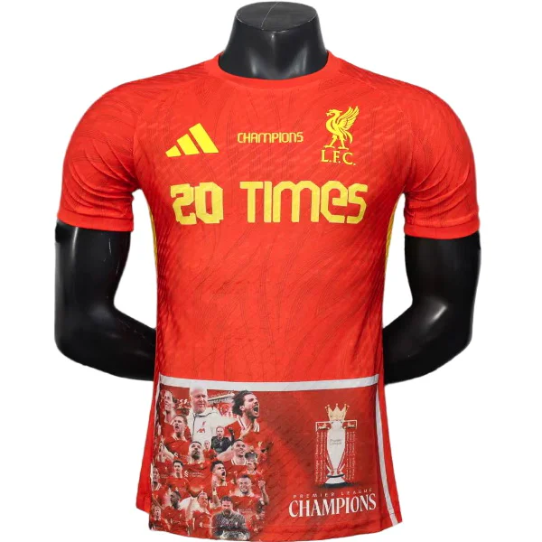 Especial Jugadores Camiseta Liverpool 2025 2026 Rojo Amarillo Liverpool Camiseta Edición Jugadores 2025 2026 Especial Roja - Camiseta Liverpool | 7camisetas