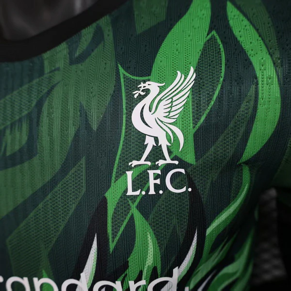 Liverpool Camiseta Edición Jugadores 2025 2026 Especial Verde - Camiseta Liverpool | 7camisetas