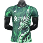Liverpool Camiseta Edición Jugadores 2025 2026 Especial Verde - Camiseta Liverpool | 7camisetas