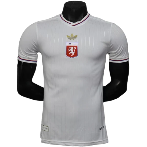 Especial Jugadores Camiseta Lyon 2025 2026 Blanco Lyon Camiseta Edición Jugadores 2025 2026 Especial Blanca - Camiseta Lyon | 7camisetas