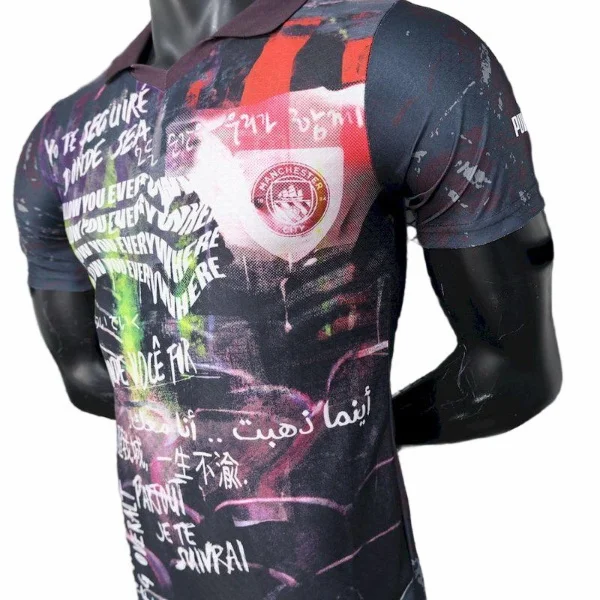 Manchester City Camiseta Edición Jugadores 2025 2026 Especial Negra - Camiseta Manchester City | 7camisetas