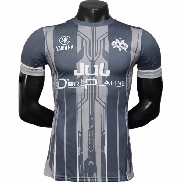 Especial Jugadores Camiseta Marsella 2025 2026 Gris Marsella Camiseta Edición Jugadores 2025 2026 Especial Gris - Camiseta Marsella | 7camisetas
