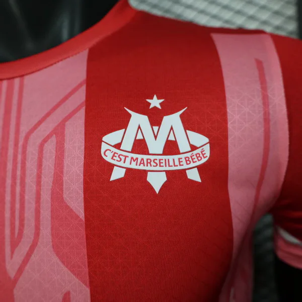 Marsella Camiseta Edición Jugadores 2025 2026 Especial Roja - Camiseta Marsella | 7camisetas