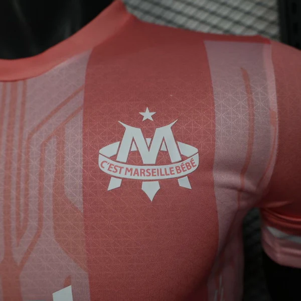 Marsella Camiseta Edición Jugadores 2025 2026 Especial Rosa - Camiseta Marsella | 7camisetas