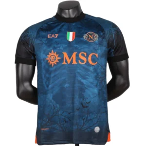 SSC Napoli Camiseta Edición Jugadores 2025 2026 Especial Azul - Camiseta Serie A SSC Napoli | 7camisetas