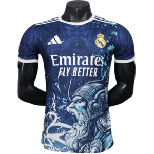 Real Madrid Camiseta Edición Jugadores 2025 2026 Especial Azul - Camiseta Real Madrid | 7camisetas