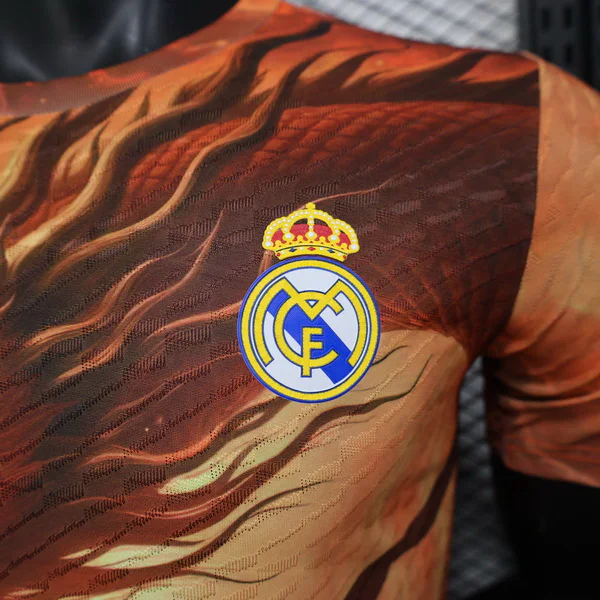 Real Madrid Camiseta Edición Jugadores 2025 2026 Especial Naranja - Camiseta Real Madrid | 7camisetas