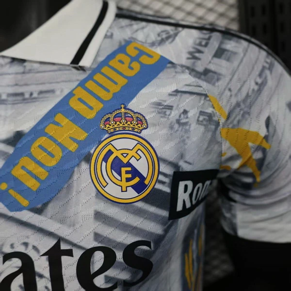 Real Madrid Camiseta Edición Jugadores 2025 2026 Especial Negra - Camiseta Real Madrid | 7camisetas