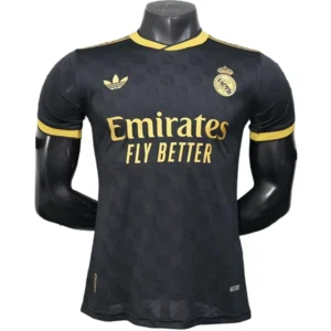 Real Madrid Camiseta Edición Jugadores 2025 2026 Especial Negra - Camiseta Real Madrid | 7camisetas