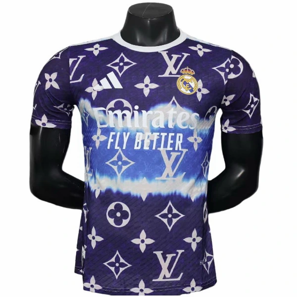 Especial Jugadores Camiseta Real Madrid 2025 2026 Purpura Azul Blanco Real Madrid Camiseta Edición Jugadores 2025 2026 Especial Púrpura - Camiseta Real Madrid | 7camisetas