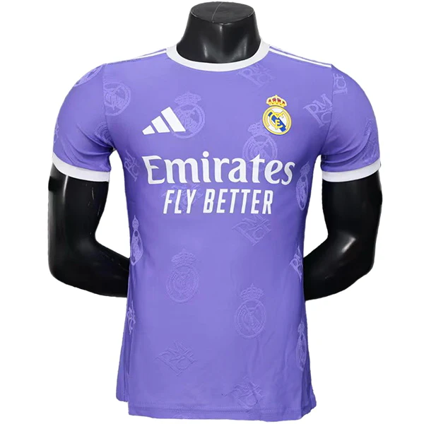 Especial Jugadores Camiseta Real Madrid 2025 2026 Purpura III Blanco Real Madrid Camiseta Edición Jugadores 2025 2026 Especial Púrpura - Camiseta Real Madrid | 7camisetas