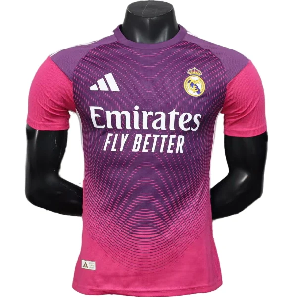 Especial Jugadores Camiseta Real Madrid 2025 2026 Purpurao Rosa Real Madrid Camiseta Edición Jugadores 2025 2026 Especial Rosa - Camiseta Real Madrid | 7camisetas