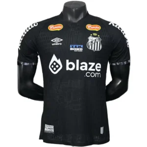 Santos FC Camiseta Edición Jugadores 2025 2026 Especial Negra - Camiseta Santos Fc | 7camisetas