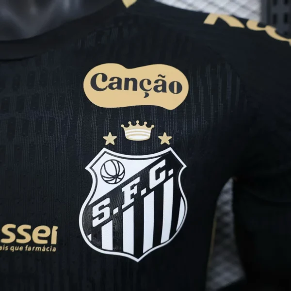 Santos FC Camiseta Edición Jugadores 2025 2026 Especial Negra - Camiseta Santos Fc | 7camisetas