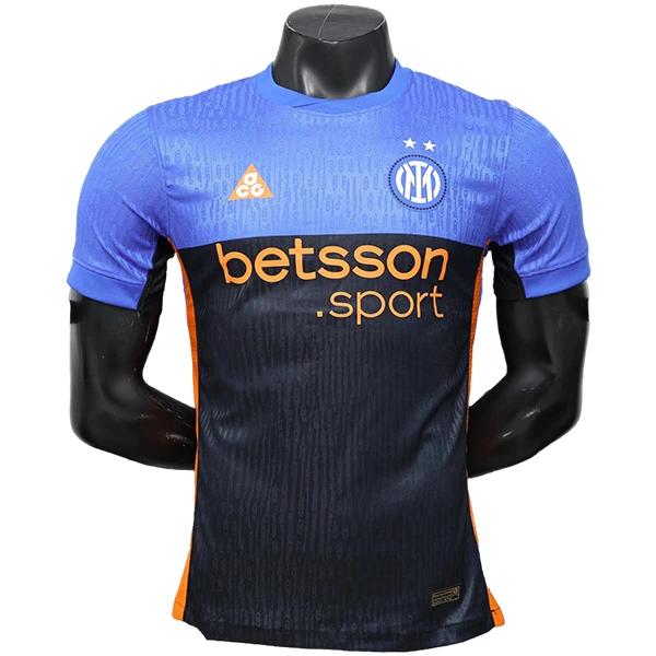 Fourth Jugadores Camiseta Inter Milán 2025 2026 Azul Inter Milán Camiseta Edición Jugadores 2025 2026 Azul - Camiseta Serie A Inter Milán | 7camisetas