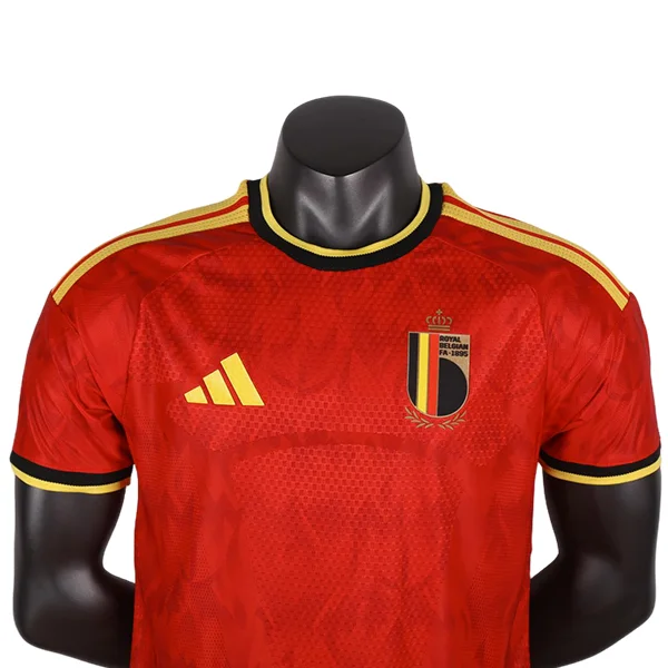Bélgica Camiseta Edición Jugadores 2026 Casa Roja - Camiseta Bélgica Mundial 2026 | 7camisetas