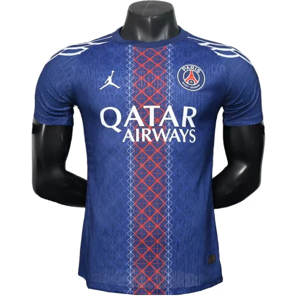 Jugadores Especial Camiseta Paris Saint Germain 2025 2026 Azul Rojo Paris Saint Germain Camiseta Edición Jugadores 2025 2026 Especial Azul - Camiseta Paris Saint Germain | 7camisetas