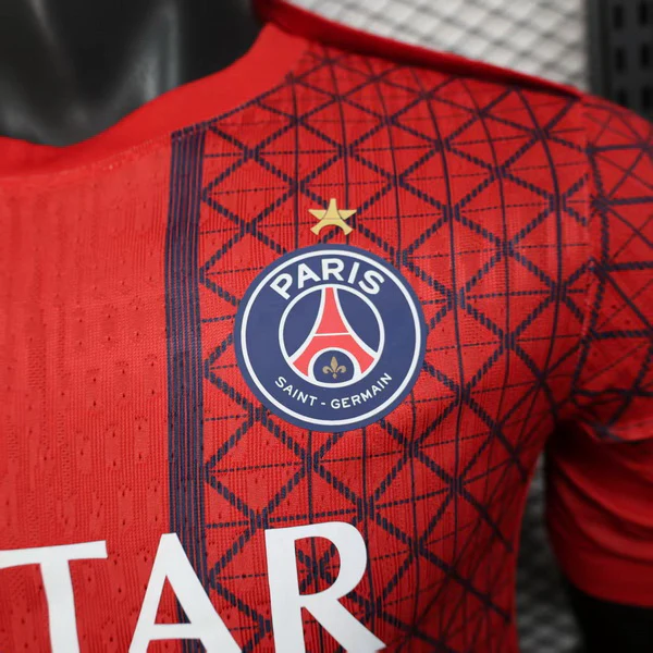 Paris Saint Germain Camiseta Edición Jugadores 2025 2026 Especial Roja - Camiseta Paris Saint Germain | 7camisetas