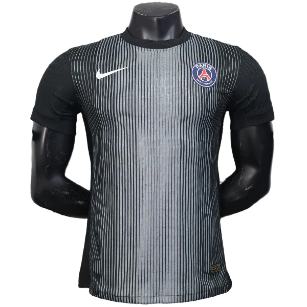 Jugadores Portero Camiseta Paris Saint Germain 2025 2026 Negro Paris Saint Germain Camiseta Edición Jugadores 2025 2026 Portero Negra - Camiseta Paris Saint Germain | 7camisetas