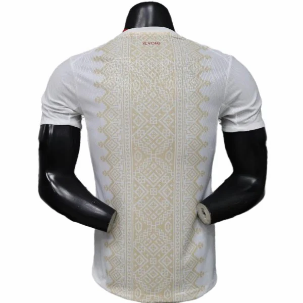 Marruecos Camiseta Edición Jugadores 2026 Segunda Blanca - Camiseta Marruecos | 7camisetas
