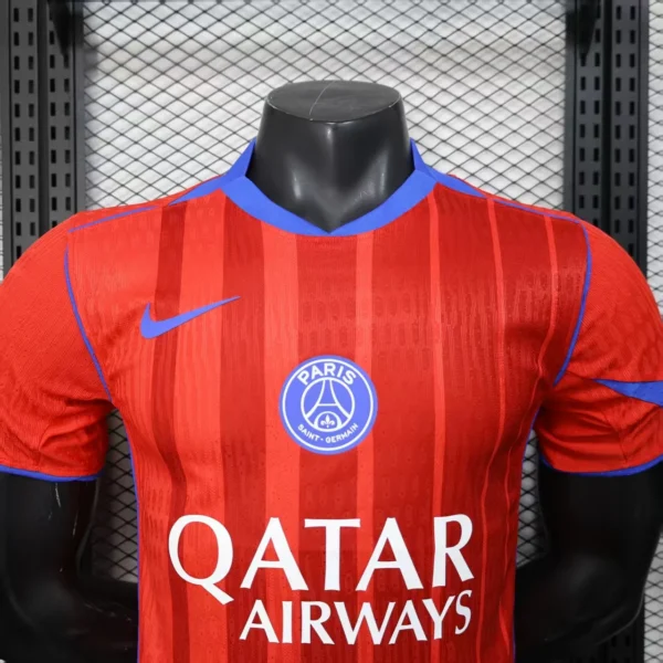 Paris Saint Germain Camiseta Edición Jugadores 2025 2026 Tercera Roja - Camiseta Paris Saint Germain | 7camisetas