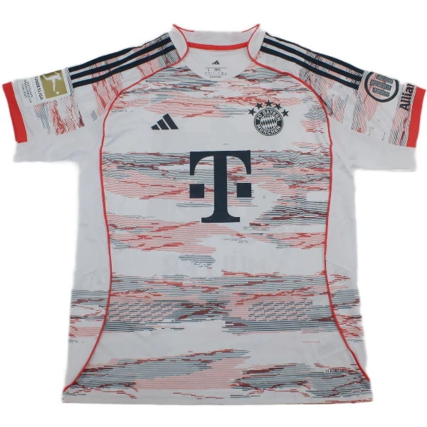 Muller #25 - Bayern Múnich Camiseta 2025 2026 Segunda Blanca - Camiseta Bundesliga Bayern Múnich | 7camisetas