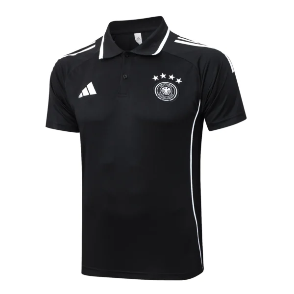 Alemania Polo 2025 Negro - Alemania Barata | 7camisetas