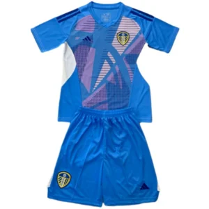 Leeds United Niños Conjunto 2024 2025 Portero Azul - Leeds United Niños Barata | 7camisetas