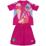 Leeds United Niños Conjunto 2024 2025 Portero Rosa - Leeds United Niños Barata | 7camisetas