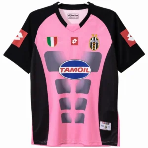 Juventus Camiseta 2001 2002 Portero Rosa - Camiseta Juventus | 7camisetas